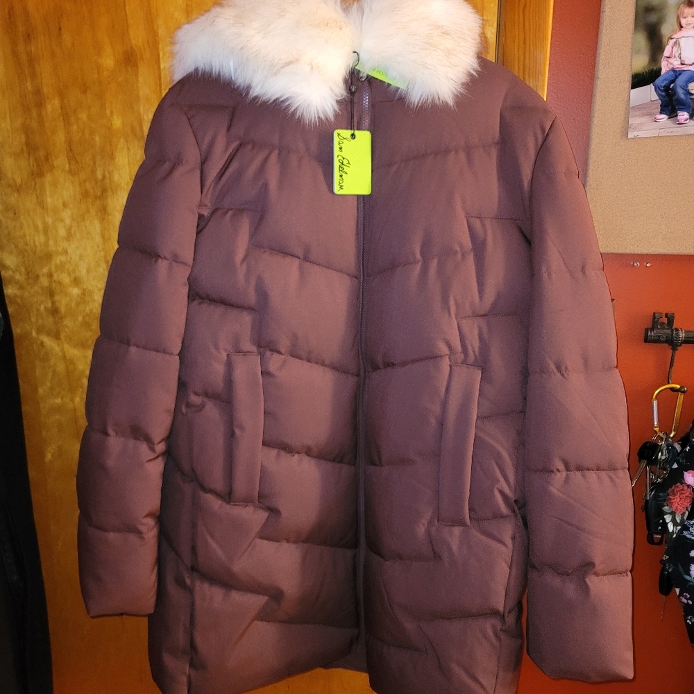 Sam Edelman Parka BNWT XXL Burgundy